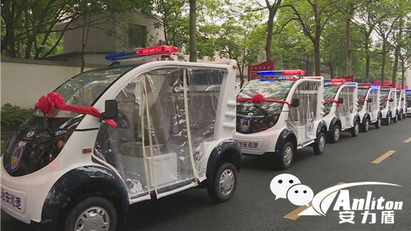 一线干警巡逻执勤