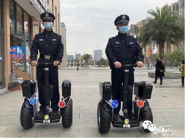 某公循分局巡逻执勤